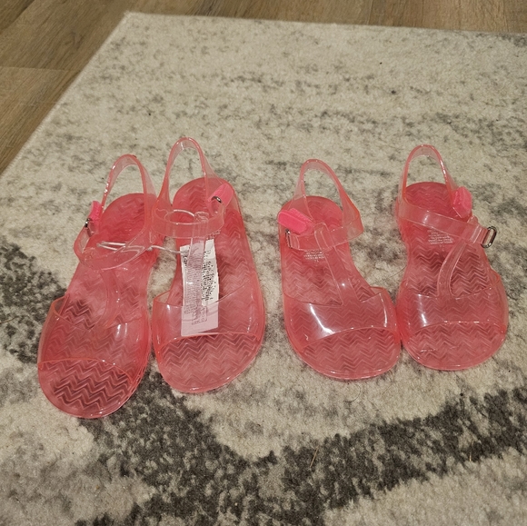 NWT Girl Spring/Summer Jelly Sandals - Picture 4 of 4
